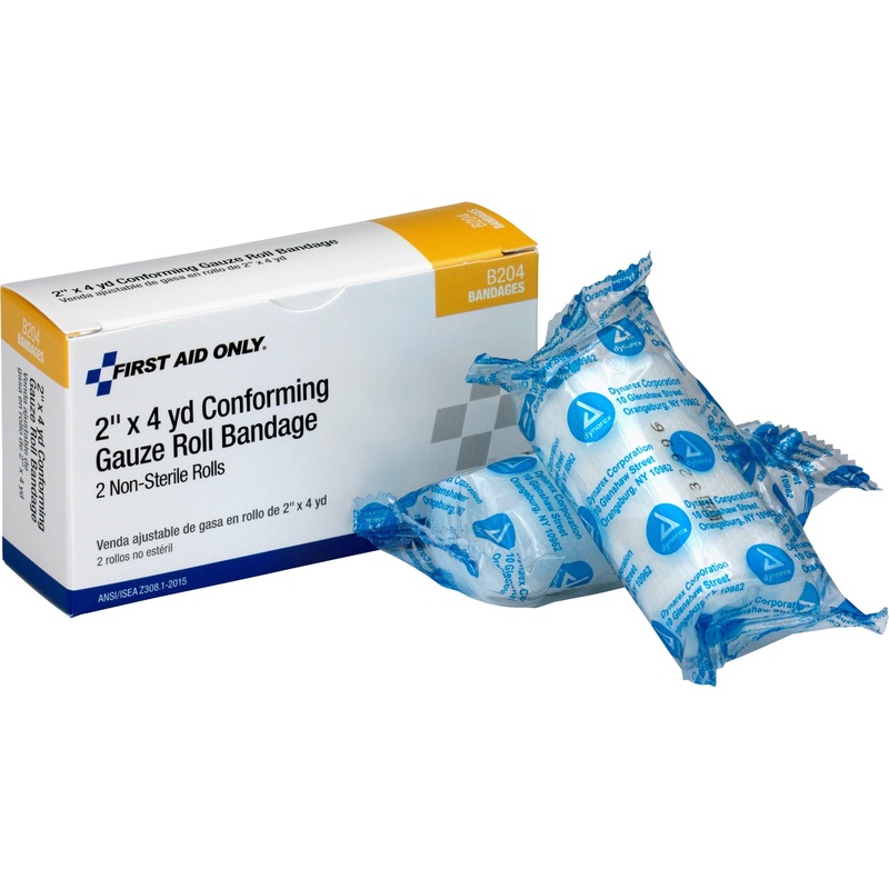 First Aid Only Non-sterile Conforming Gauze – FAOB204