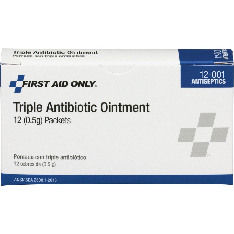 First Aid Only Triple Antibiotic Ointment Packets – FAO12001