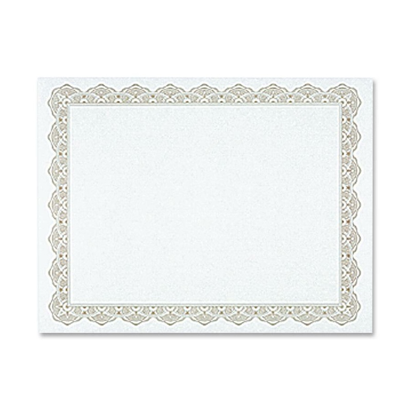 Geographics Blank Award Parchment Certificates – GEO39451