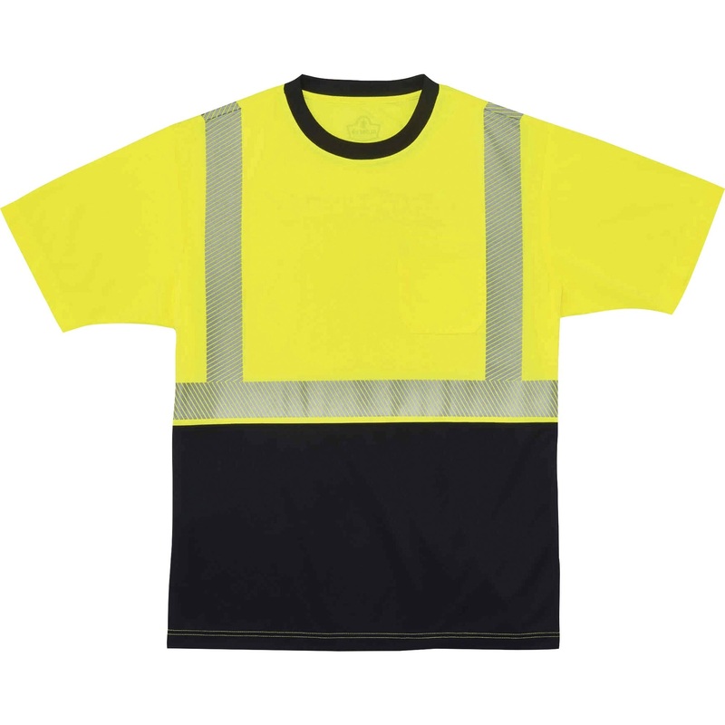 GloWear 8280BK Type R Class 2 Front Performance T-Shirt – EGO22534