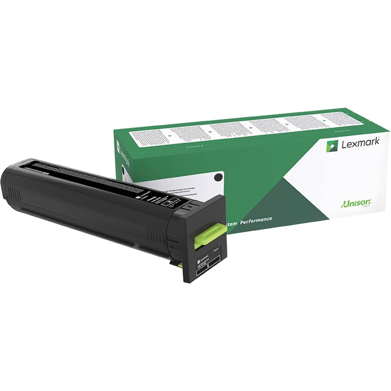 Lexmark Original Laser Toner Cartridge – Black – 1 Each – LEX72K00KG