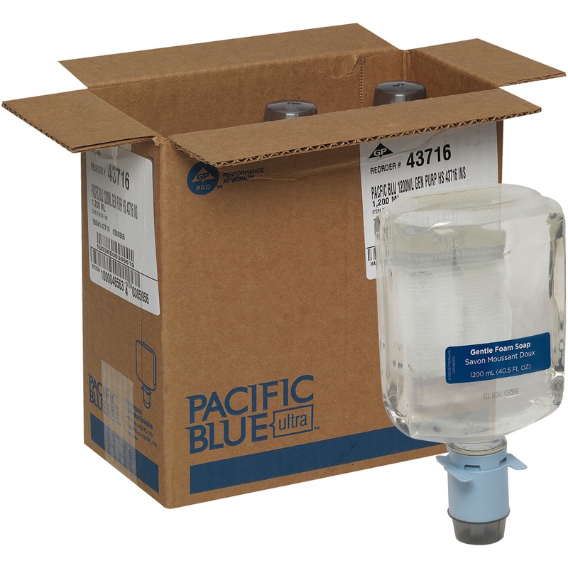 Pacific Blue Ultra Automated Touchless Gentle Foam Hand Soap Dispenser Refills – GPC43716