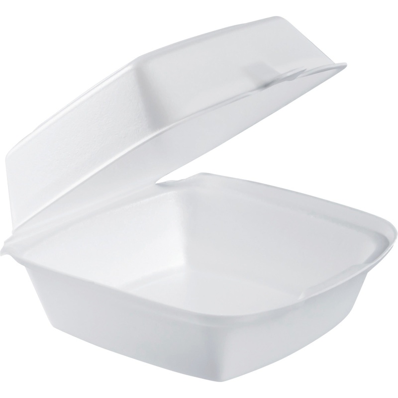 Solo Hinged Lid 6 Foam Container – DCC60HT1
