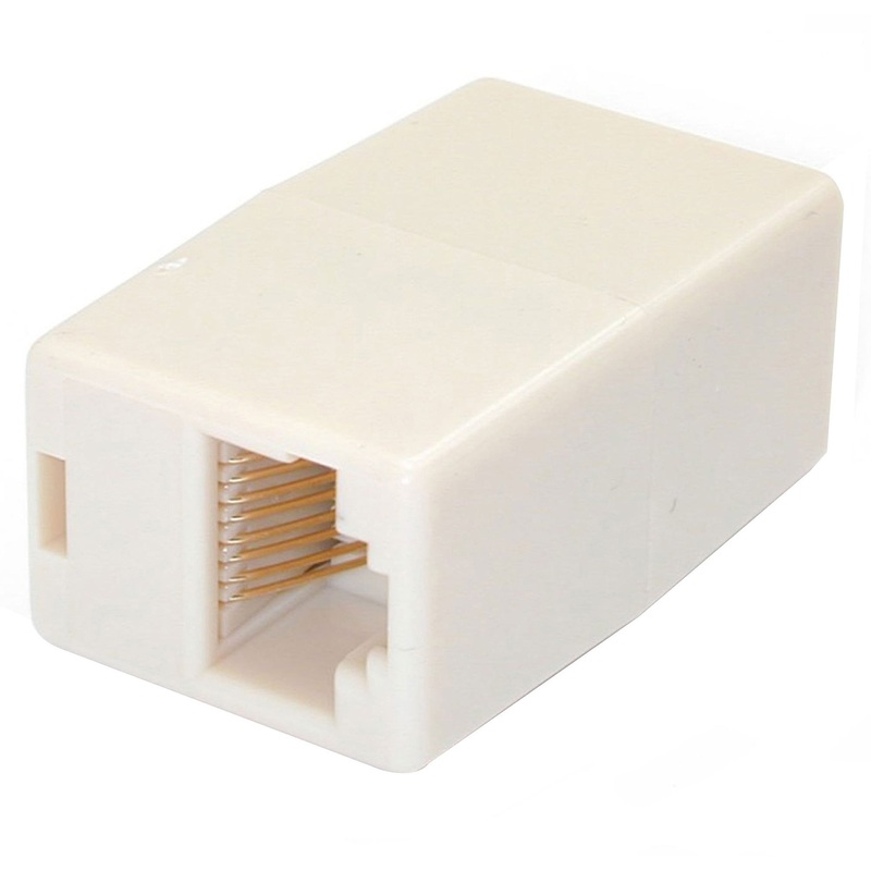 StarTech.com Cat5e RJ45 Modular Inline Coupler – Network coupler – RJ-45 (F) – RJ-45 (F) – STCRJ45COUPLER