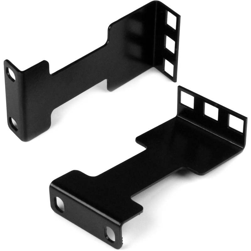 StarTech.com Rail Depth Adapter Kit for Server Racks – 4 in. (10 cm) Rack Extender – 1U – STCRDA1U