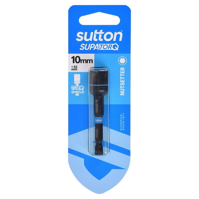 SUTTON SUPATORQ 10MM X 65MM MAGNETIC NUTSETTER BIT S230H01CH