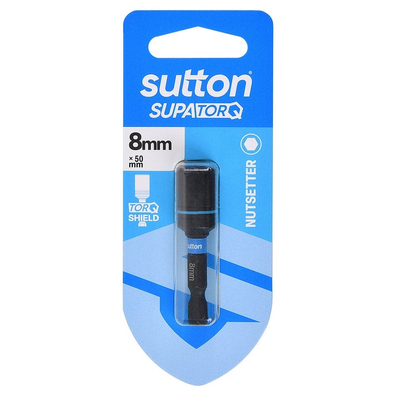 SUTTON SUPATORQ 8MM X 50MM MAGNETIC NUTSETTER BIT S230H01BG
