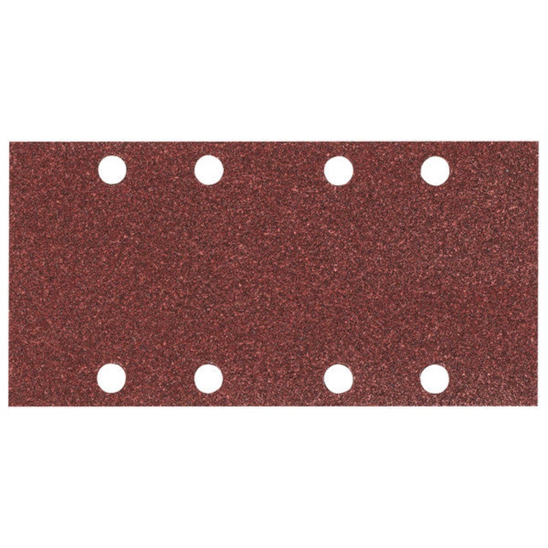 Makita Sand Paper 80# / 1/3 Sheet Brown Punched – (10Pk) P-31859