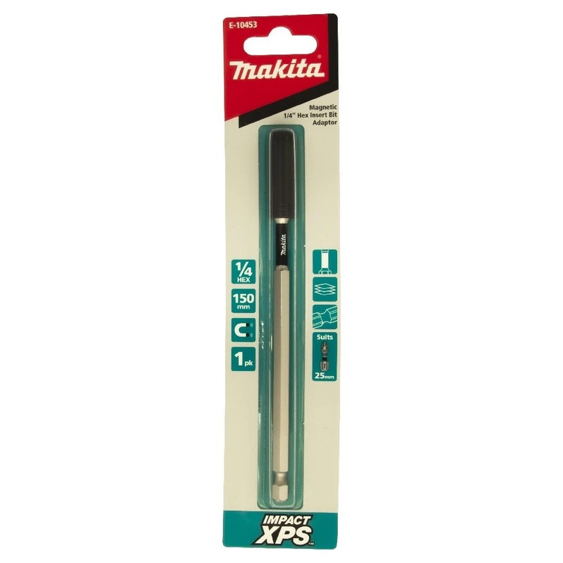 Makita 150mm Impact XPS Mag Insert Bit Holder E-10453