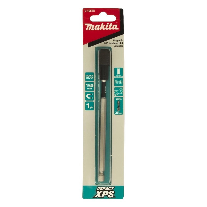 Makita 150mm Impact XPS Quick Chuck Bit Holder E-10578
