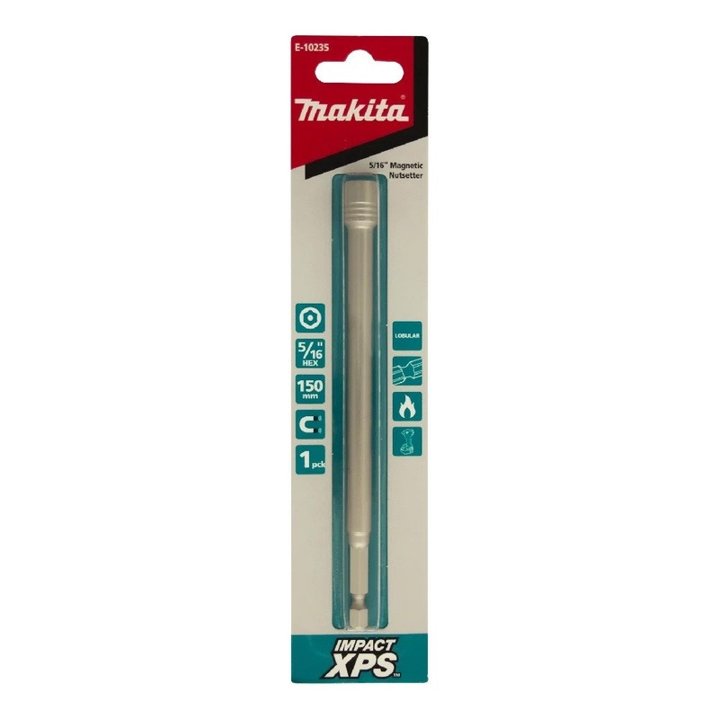Makita 5/16 x 150mm Impact XPS Mag Nutsetter (1pk) E-10235
