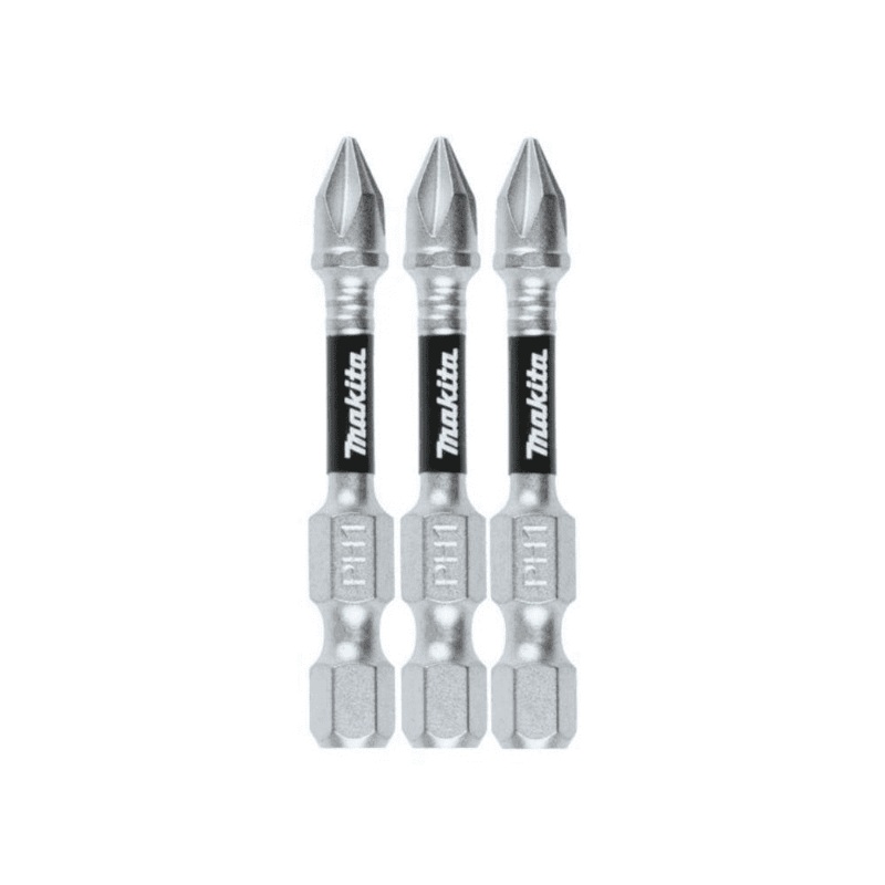 Makita PH1 x 50mm Impact XPS Power Bit (3pk) E-09363