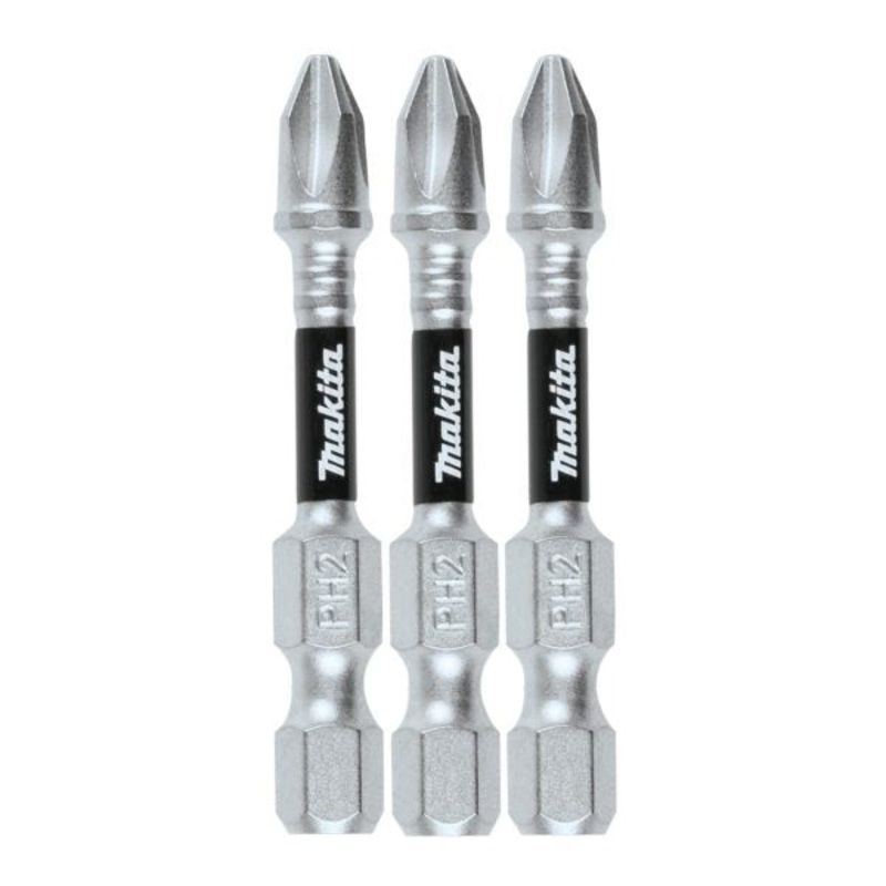 Makita PH2 x 50mm Impact XPS Power Bit (3pk) E-09379
