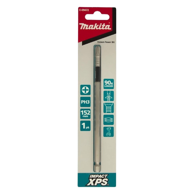 Makita PH3 x 150mm Impact XPS Power Bit (1pk) E-09472