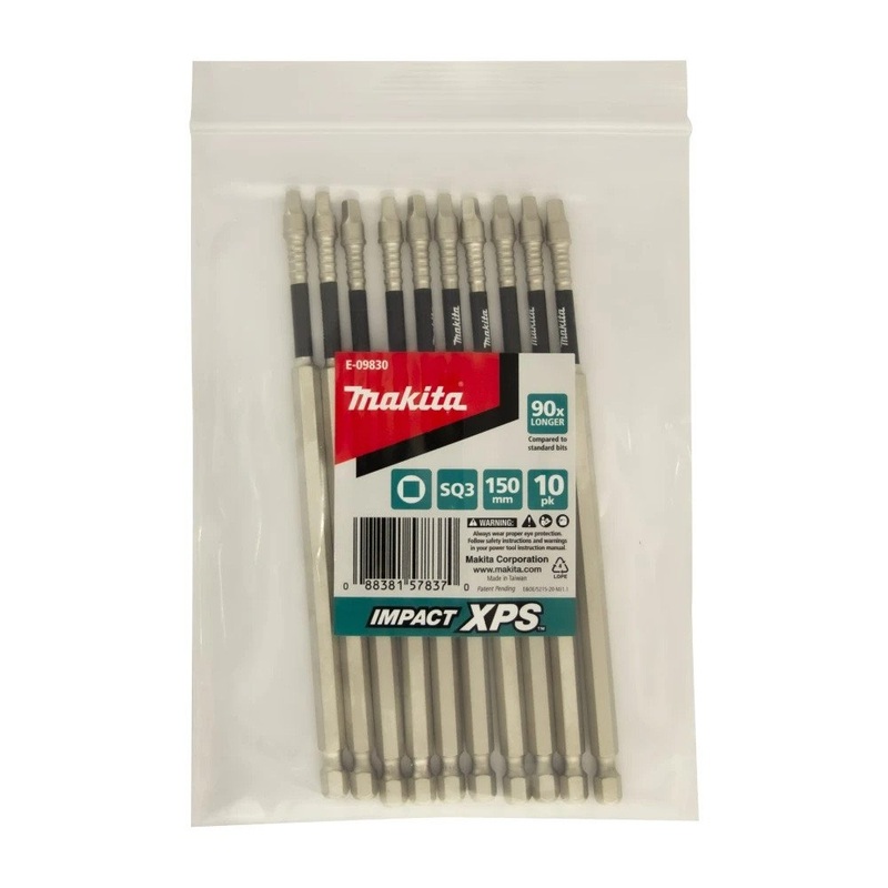 Makita SQ3 x 150mm Impact XPS Power Bit (10pk) E-09830
