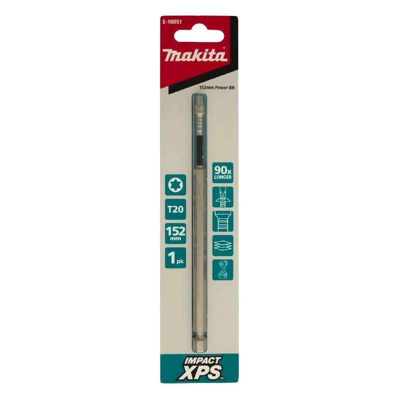 Makita T20 x 150mm Impact XPS Power Bit (1pk) E-10051