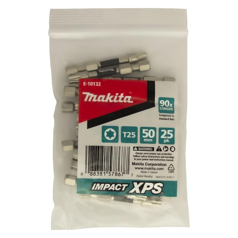 Makita T25 x 50mm Impact XPS Power Bit (25pk) E-10132