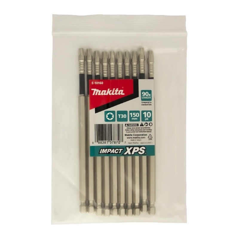 Makita T30 x 150mm Impact XPS Power Bit (10pk) E-10160
