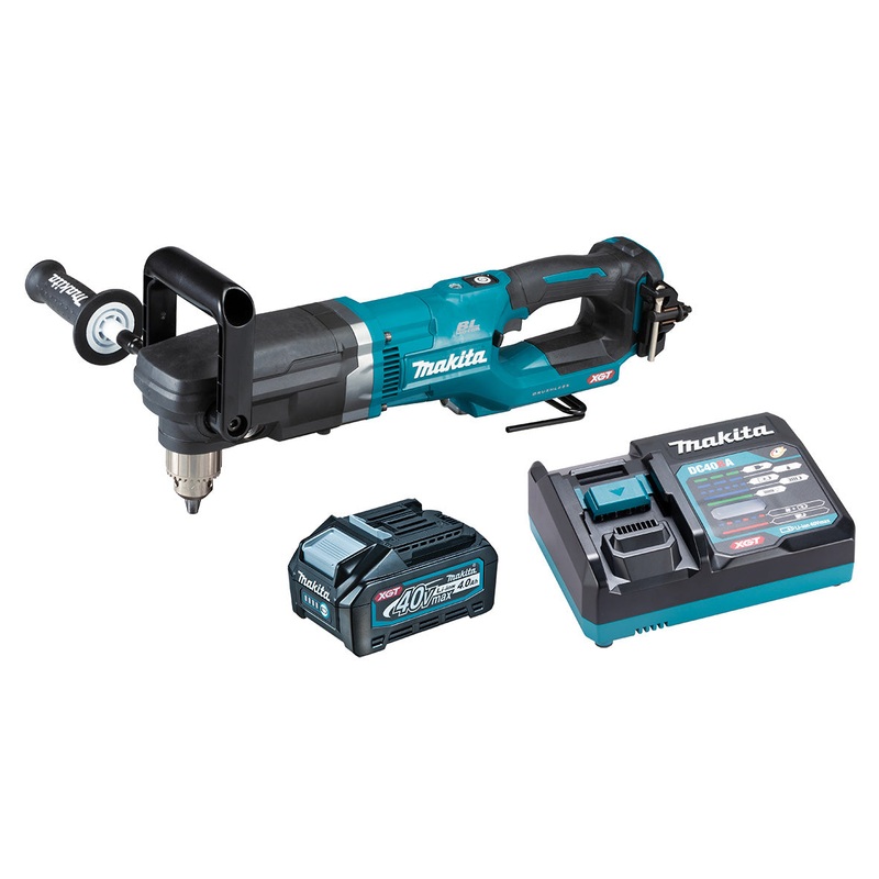 Makita 40V Max Brushless Right Angle Drill 4.0Ah Set DA001GM102