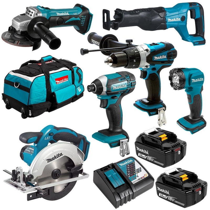 Makita 18V 6 Piece Combo DLX6102X1