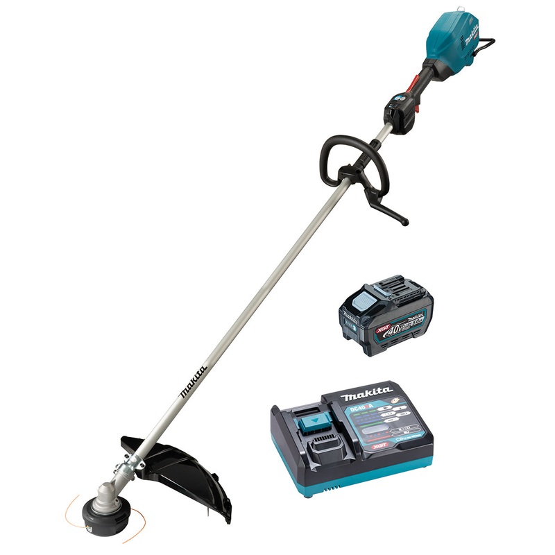 Makita 40v Max Brushless High Output Loop Handle Line Trimmer 5.0ah Set UR007GT101