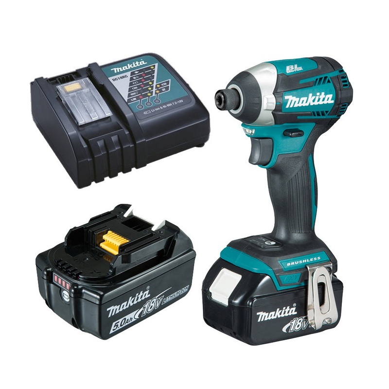 Makita 18V Brushless Impact Driver 5.0Ah Set DTD154RTE