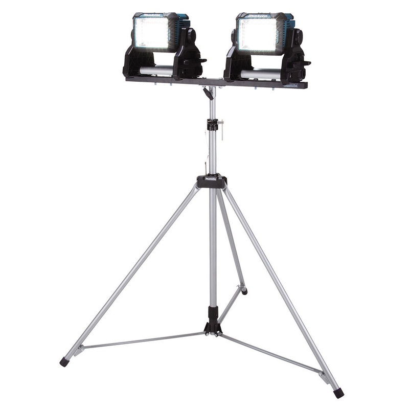 Makita 18V LED Work Light x2 with Tripod (tool only) DML811X2