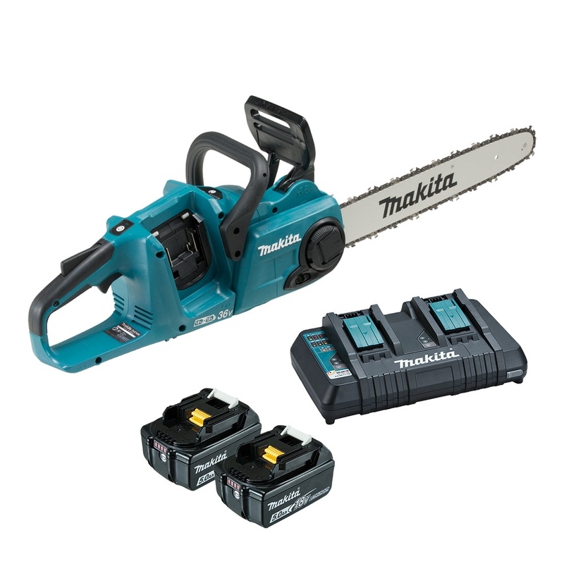 Makita 18Vx2 400mm Brushless Chainsaw 5.0Ah Set DUC400PT2