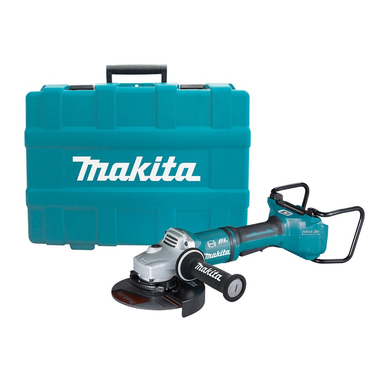 Makita 18Vx2 AWS 180mm (7) Brushless Angle Grinder (tool only) DGA701ZKU1