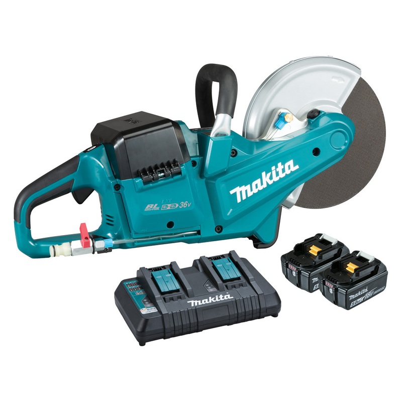 Makita 18Vx2 Brushless 230mm (9) Powercut 5.0ah Set DCE090PT2