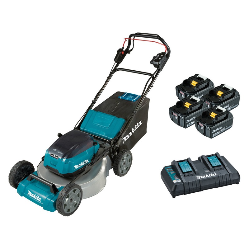 Makita 18Vx2 Brushless 534mm Self-Propelled Lawn Mower 5.0ah DLM536PT4X