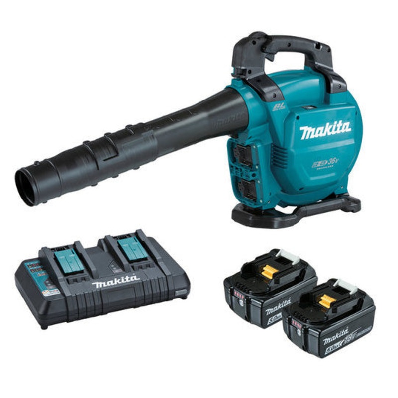 Makita 18Vx2 Brushless Turbo Blower Vacuum 5.0Ah Set DUB363PT2V