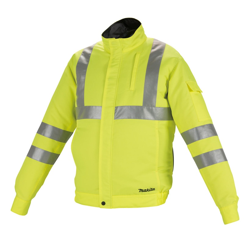 Makita 12V/18V Dual Zone High Visibility Fan Jacket – X-Large DFJ214ZXL