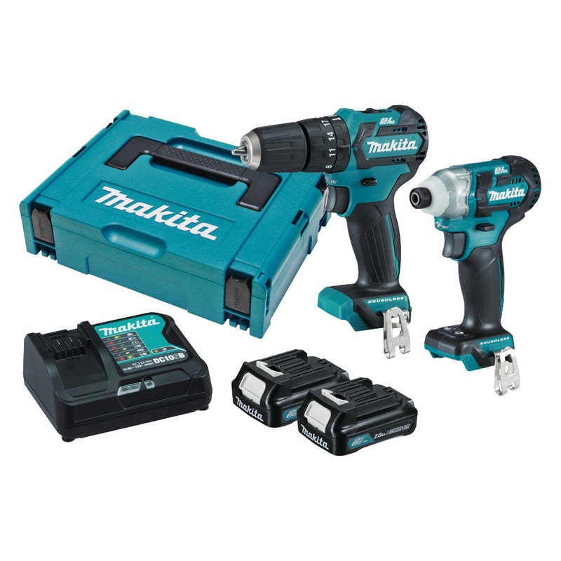 Makita 12V Brushless 2 Piece Combo Kit CLX205SAJ