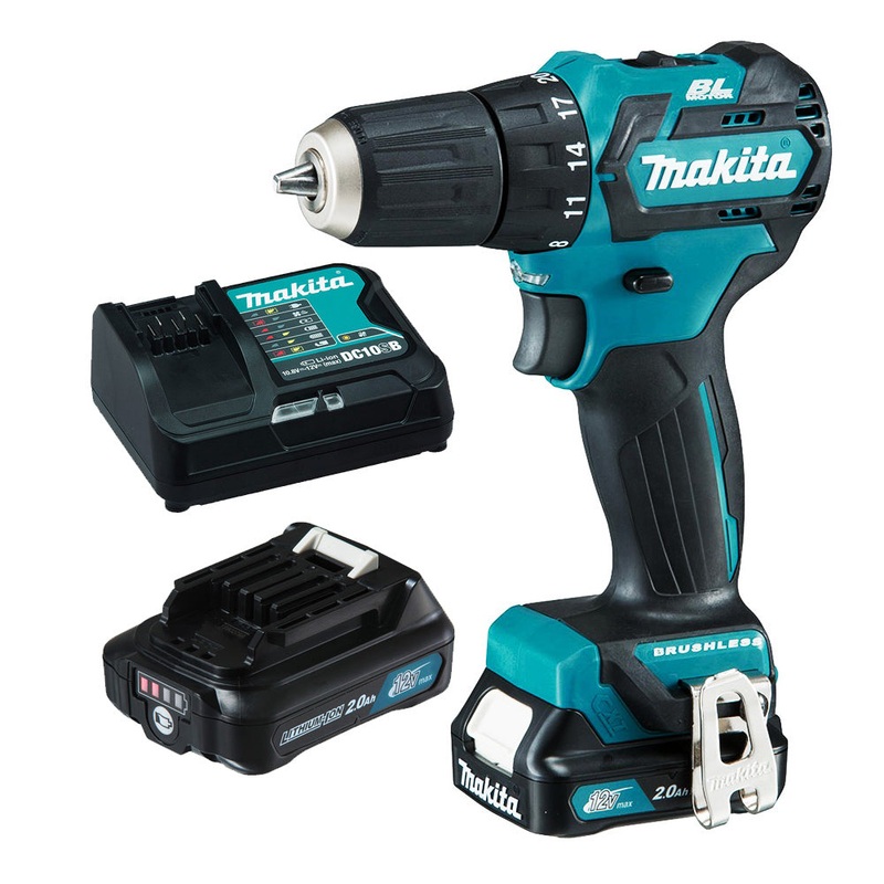 Makita 12V Brushless Driver Drill 2.0Ah Set DF332DSAE