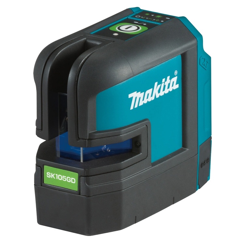 Makita 12V Green 2 Beam Cross Line Laser (tool only) SK105GDZ