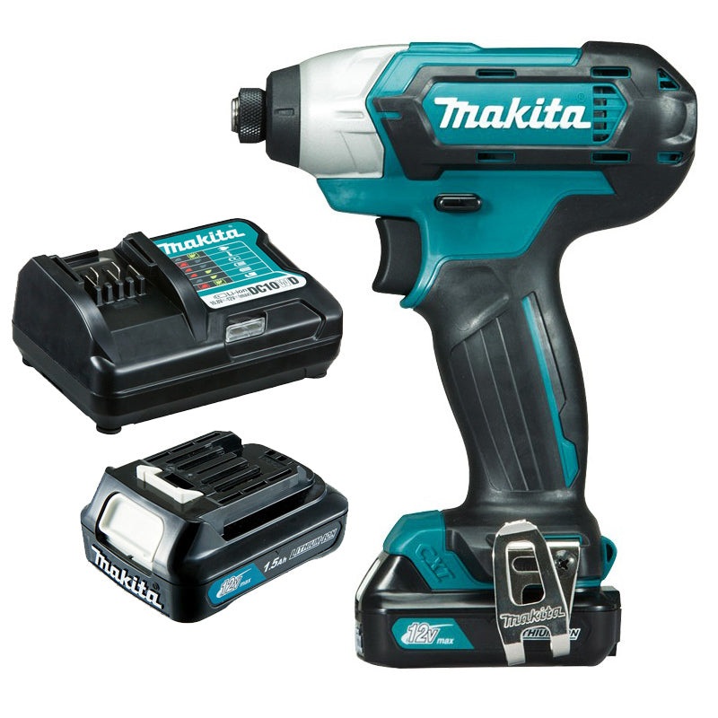 Makita 12V Impact Diver 1.5.0Ah Set TD110DWYE