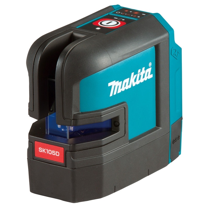 Makita 12V Red 2 Beam Cross Line Laser (tool only) SK105DZ