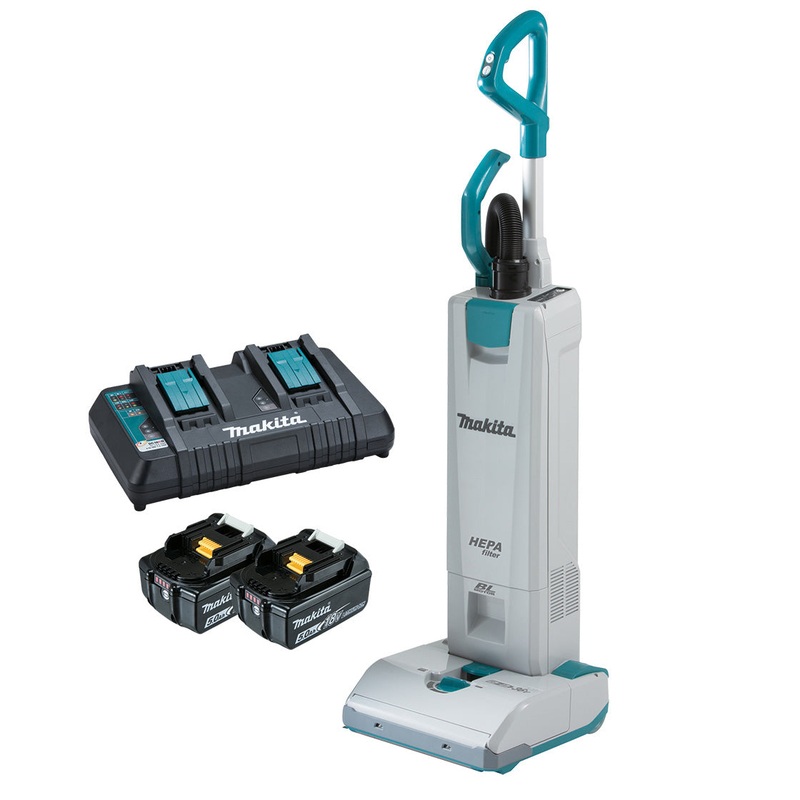 Makita 18Vx2 Brushless Upright Vacuum 5.0ah Set DVC560PT2