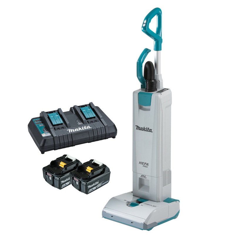 Makita 18Vx2 Brushless Upright Vacuum 6.0ah Set DVC560PG2