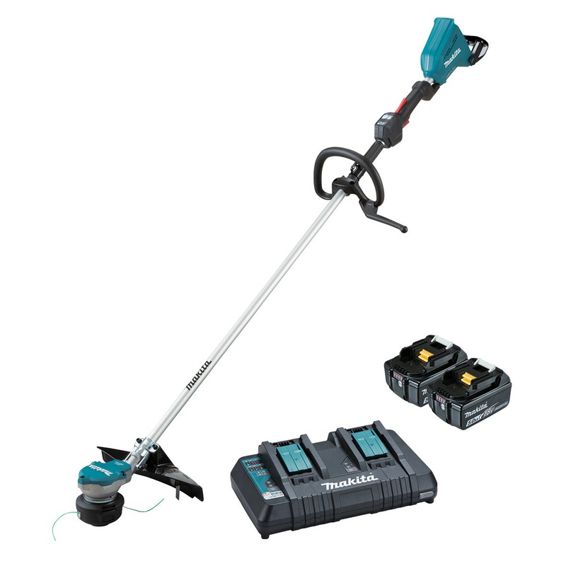 Makita 18Vx2 Loop Handle Line Trimmer 5.0Ah Set DUR368LPT2