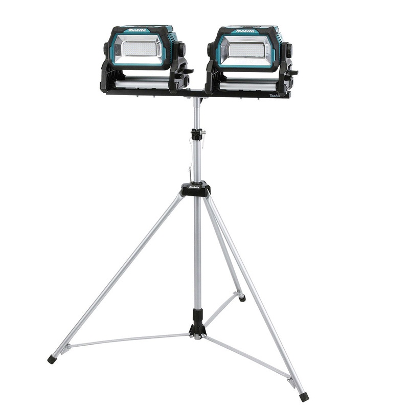 Makita 2x 18V High Brightness LED Work Light with Tripod (tool only) DML809X2