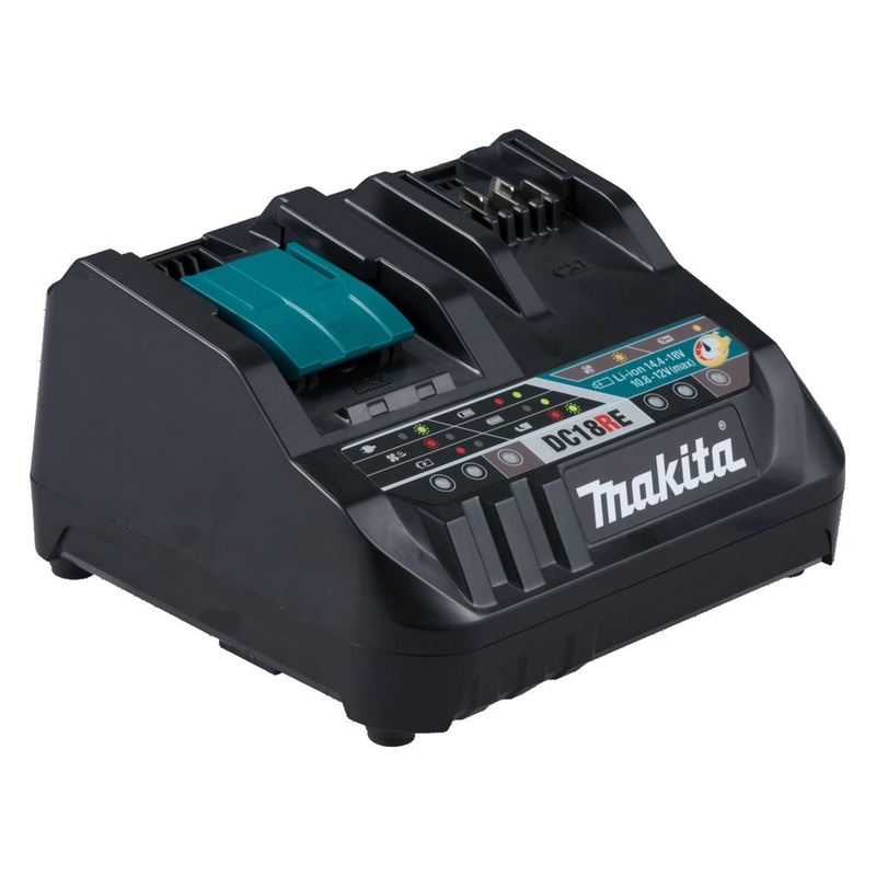 Makita DC18RE Li-Ion Dual Voltage Rapid Charger 198453-6