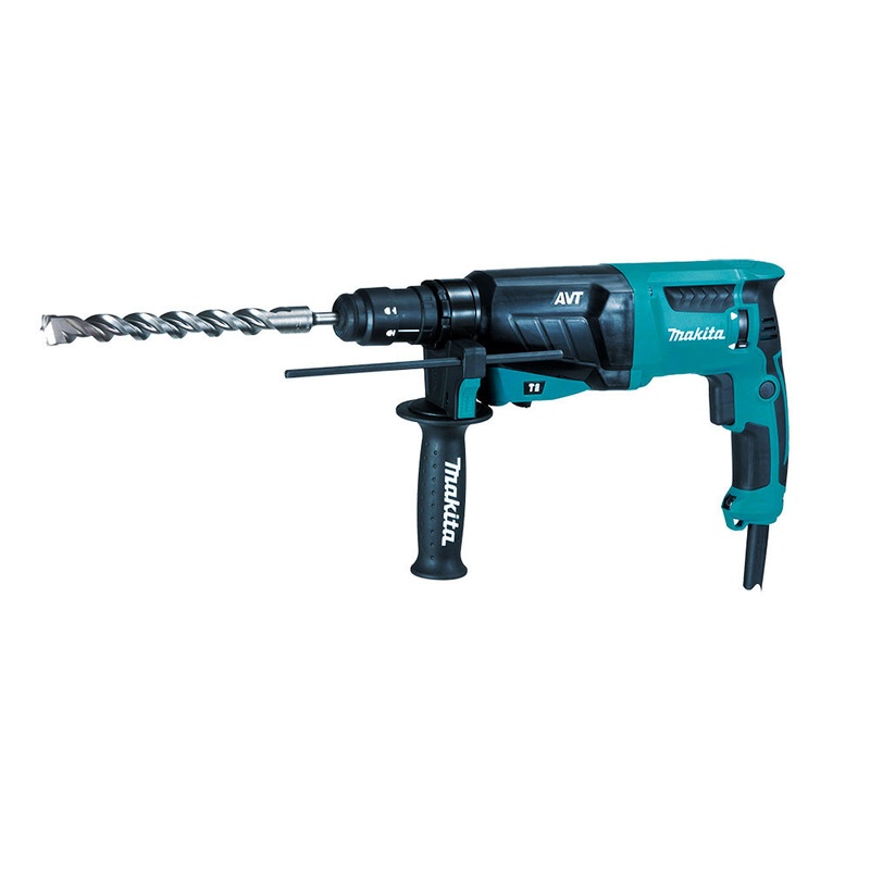 Makita 800W 3 Mode SDS-Plus 26mm AVT Rotary Hammer HR2631FT