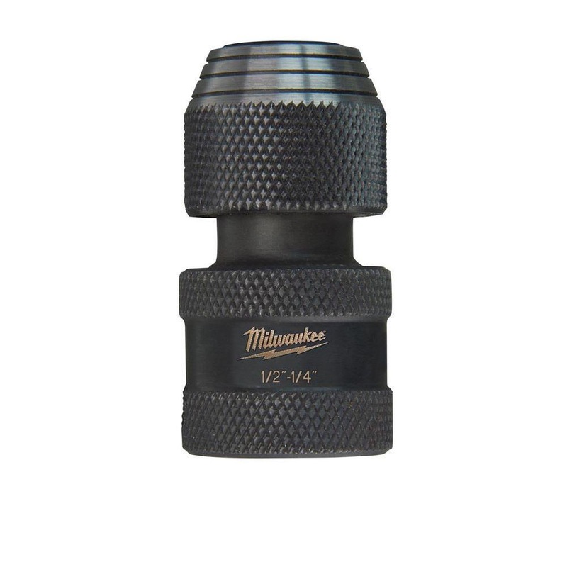 Milwaukee Shockwave 1/2 Square x 1/4 Hex Impact 48034410