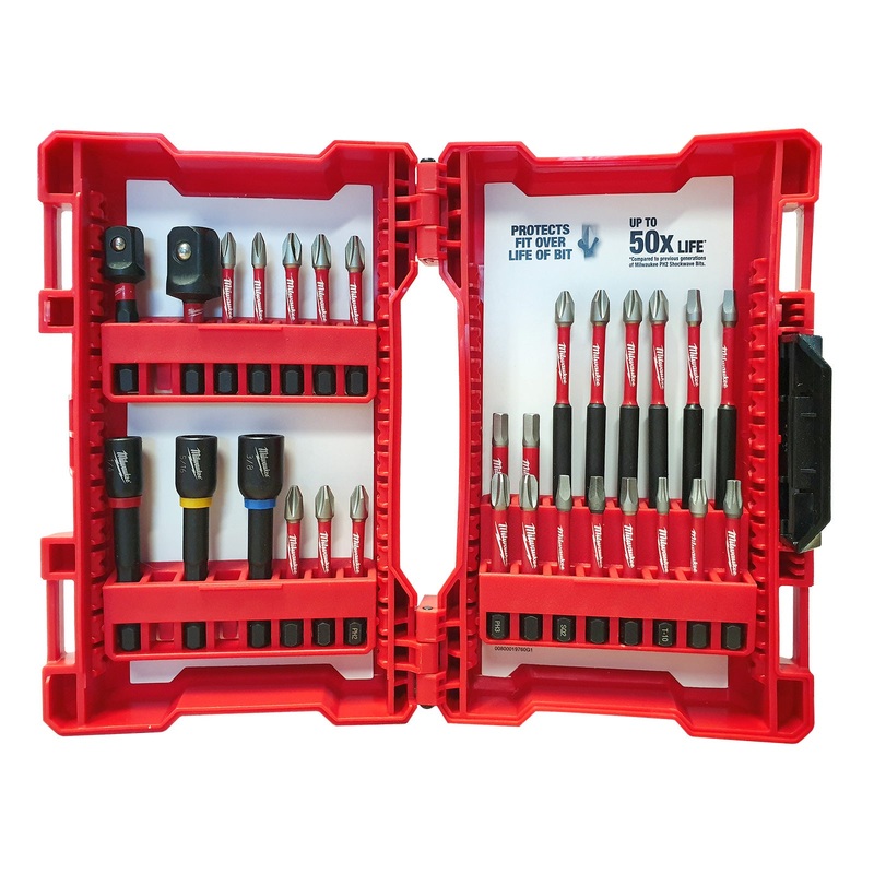 Milwaukee Shockwave 29pce Impact Driver Set 48324081