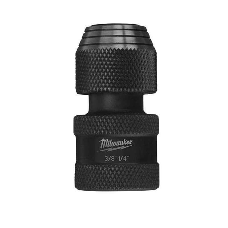 Milwaukee Shockwave 3/8 Square x 1/4 Hex Adapter 48034405