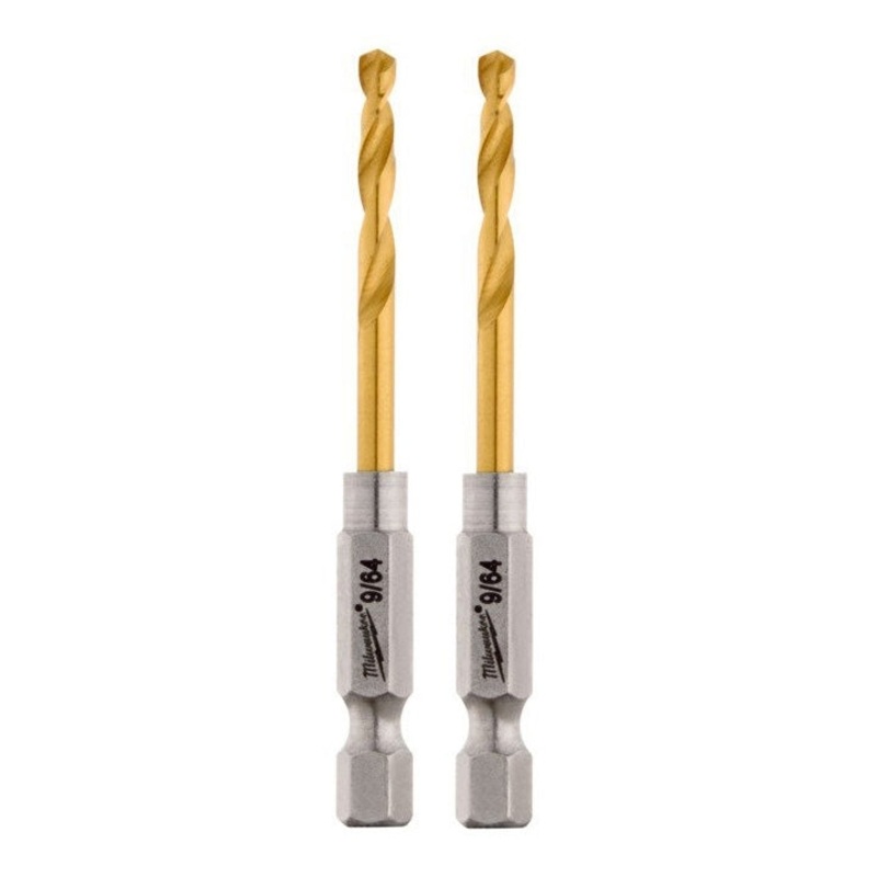 Milwaukee Shockwave 3.2mm Red Helix Titanium Drill Bit – 2 Pack 48894806