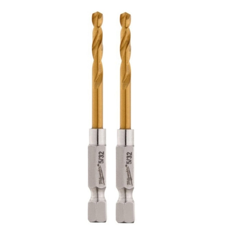 Milwaukee Shockwave 3.5mm Red Helix Titanium Drill Bit – 2 Pack 48894807