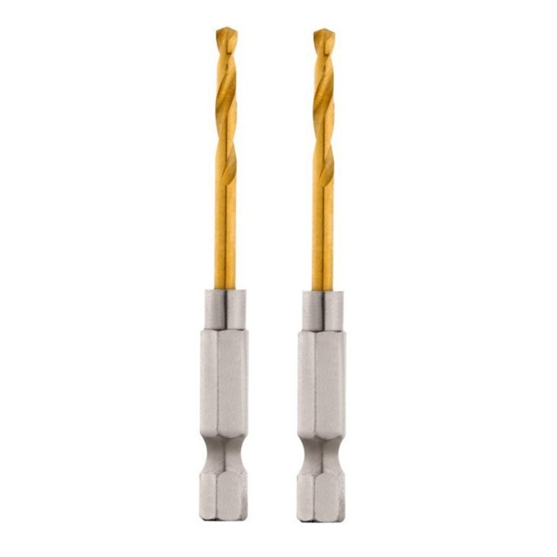 Milwaukee Shockwave 3mm Red Helix Titanium Drill Bit – 2 Pack 48894805